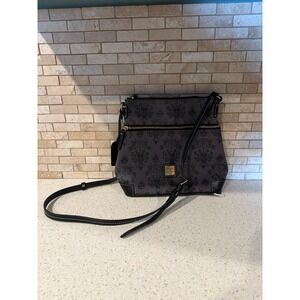 Disney Dooney Bourke Haunted Mansion WallPaper Crossbody Handbag Letter Carrier